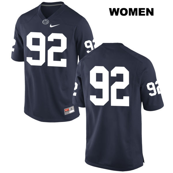 NCAA Nike Women's Penn State Nittany Lions Jake Pinegar #92 College Football Authentic No Name Navy Stitched Jersey MXU4498SX